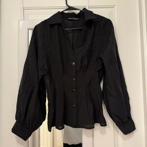 Zara Button Up Blouse